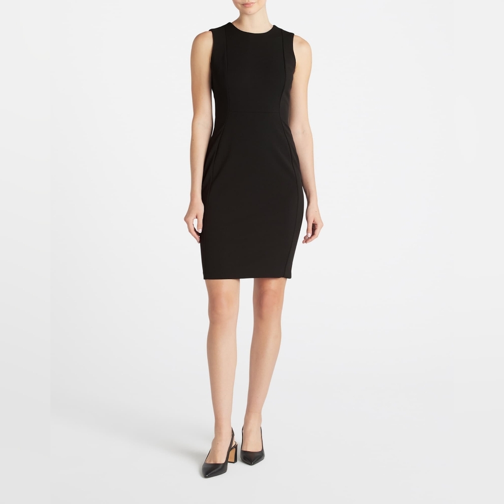 Calvin Klein Suzette Dress With Gold. NWT